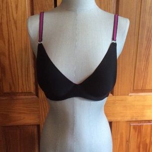 34C RBX Black & Pink Bra
